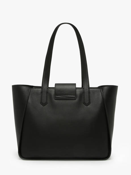 Schoudertas K Signature Leder Karl lagerfeld Zwart k signature A3W30133 ander zicht 3